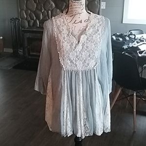 RYU gauzy tunic size M